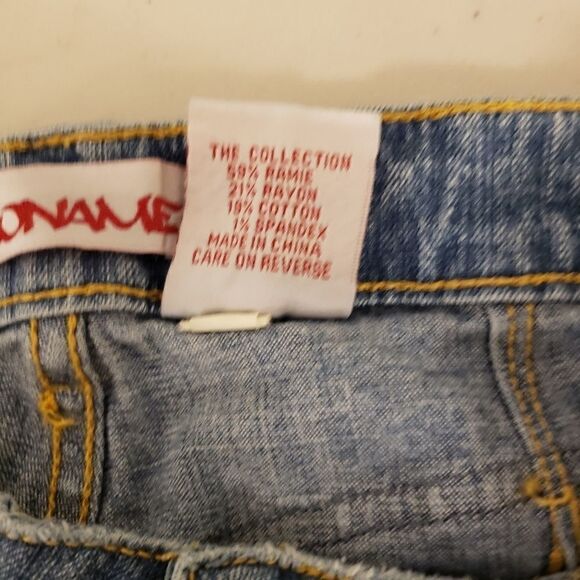 Anoname juniors jeans 16 slight flare Pre-owned - Picture 5 of 8